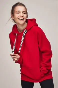 Толстовка с капюшоном Hype, красный