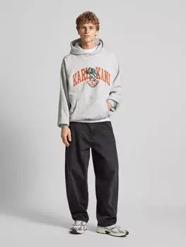 Толстовка с капюшоном и этикеткой KARL KANI