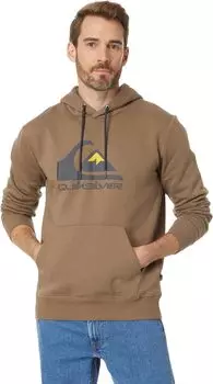 Толстовка с капюшоном и большим логотипом Quiksilver, цвет Fossil