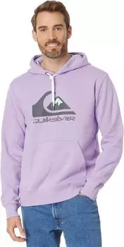 Толстовка с капюшоном и большим логотипом Quiksilver, цвет Purple Rose