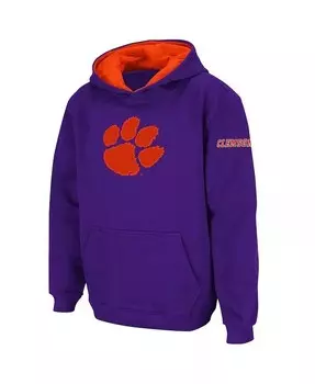 Толстовка с капюшоном и большим логотипом Big Boys Clemson Tigers Stadium Athletic, оранжевый