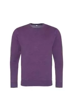 Толстовка с капюшоном и длинными рукавами AWDis, фиолетовый