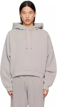 Толстовка с капюшоном и фиолетовым логотипом Acne Studios, Dusty purple