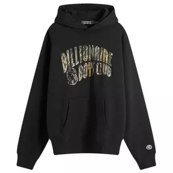 Толстовка с капюшоном и камуфляжным арочным логотипом Billionaire Boys Club, черный