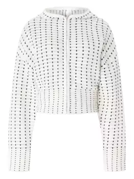 Толстовка с капюшоном и крючком спереди Genny, белый