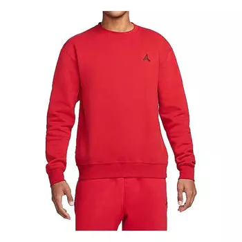 Толстовка с капюшоном и круглым вырезом Air Jordan, красный