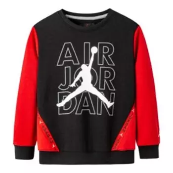 Толстовка с капюшоном и логотипом Air Jordan, черный
