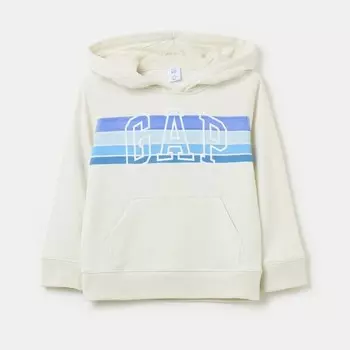 Толстовка с капюшоном и логотипом Gap, белый