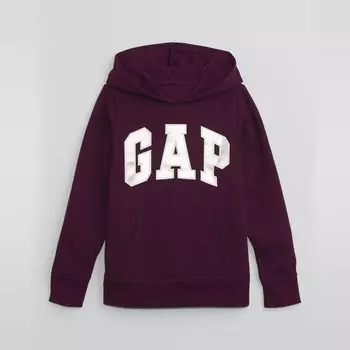 Толстовка с капюшоном и логотипом Gap, фиолетовый