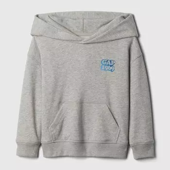Толстовка с капюшоном и логотипом Gap, серый
