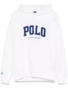 Толстовка с капюшоном и логотипом Polo Ralph Lauren, белый