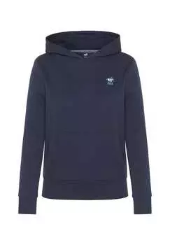 Толстовка с капюшоном и логотипом в разноцветном исполнении Polo Sylt, цвет 19-3924 night sky