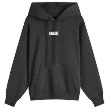 Толстовка с капюшоном и логотипом в виде цифр Mm6 Maison Margiela, черный