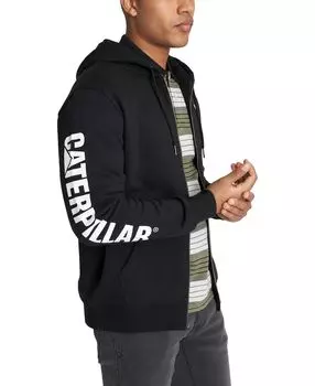 Толстовка с капюшоном и молнией во всю длину для мужчин foundation Caterpillar, мульти