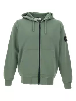 Толстовка с капюшоном и мотивом компаса Stone Island, зеленый
