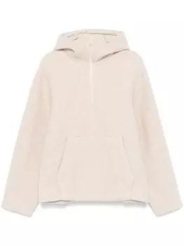 Толстовка с капюшоном и нашивкой-логотипом Moncler, серый
