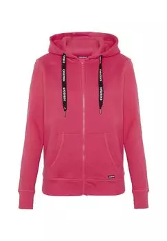 Толстовка с капюшоном и полосой с логотипом CHIEMSEE, цвет Raspberry