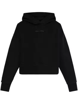 Толстовка с капюшоном и принтом логотипа Canada Goose, черный