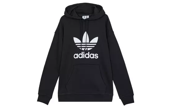 Толстовка с капюшоном и принтом логотипа-трилистника Adidas Adidas Originals