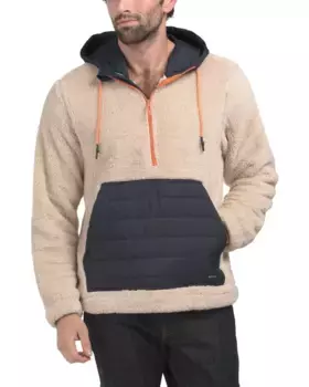 Толстовка с капюшоном и пуловером Fibet Buffalo David Bitton, цвет Sable