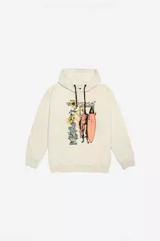 Толстовка с капюшоном и пуловером Roman Surf Gotcha, белый