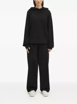 Толстовка с капюшоном и рукавами-фонариками Pangaia, черный