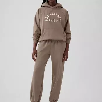 Толстовка с капюшоном и рукавами реглан Gap, коричневый