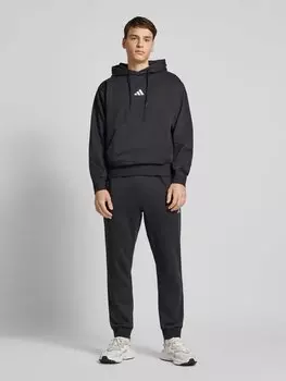 Толстовка с капюшоном и вышитым логотипом, модель «FEELCOZY» ADIDAS SPORTSWEAR, черный
