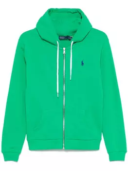 Толстовка с капюшоном и вышитым логотипом Polo Ralph Lauren, зеленый