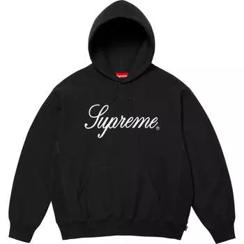 Толстовка с капюшоном и вышитым рисунком Supreme, Marine Blue/Navy