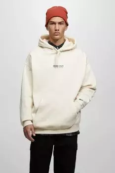 Толстовка с капюшоном и вышитым текстом PULL&amp;BEAR