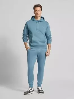 Толстовка с капюшоном и значком на этикетке Lacoste