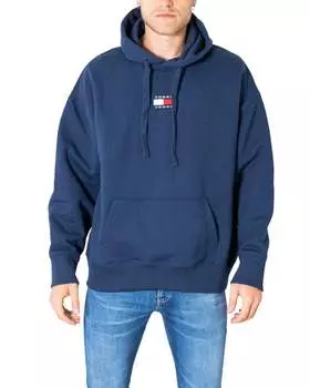 Толстовка с капюшоном и значком Tommy Jeans, синий