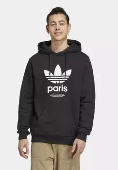 Толстовка с капюшоном ICONE PARIS CITY ORIGINALS adidas Originals, черный