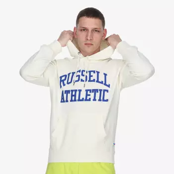 Толстовка с капюшоном Iconic Russell Athletic, бежевый