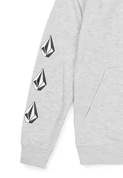 Толстовка с капюшоном ICONIC STONE Volcom, серый