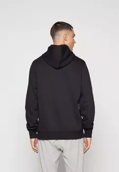Толстовка с капюшоном ICONS HOODIE CONTRAST LOGO LARGE Champion, черный