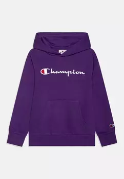 Толстовка с капюшоном ICONS HOODIE CONTRAST LOGO UNISEX Champion, фиолетовый