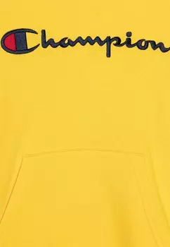 Толстовка с капюшоном ICONS HOODIE CONTRAST LOGO UNISEX Champion, желтый