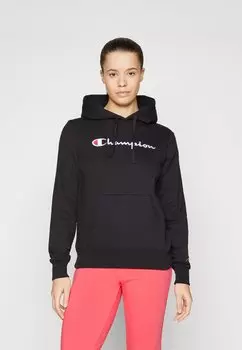 Толстовка с капюшоном ICONS HOODIE LARGE LOGO Champion, черный