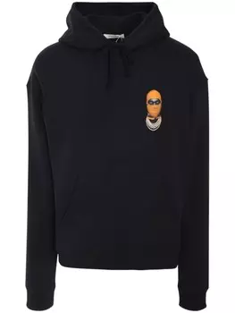 Толстовка с капюшоном Ih Nom Uh Nit с графическим принтом, черный