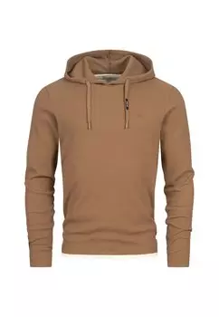 Толстовка с капюшоном INDICODE JEANS, охра