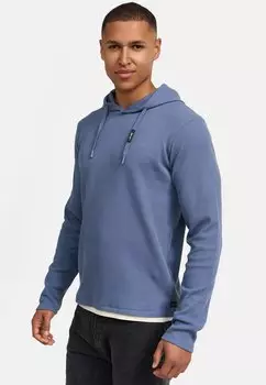 Толстовка с капюшоном INDICODE JEANS, синий