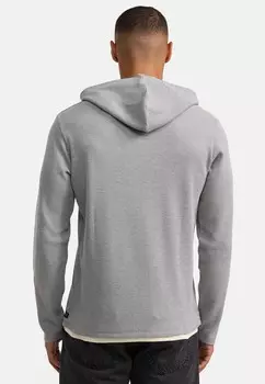 Толстовка с капюшоном INDICODE JEANS, светло-серый