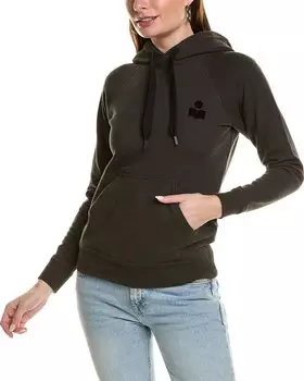 Толстовка с капюшоном Isabel Marant Etoile Malibu Isabel Marant toile, черный