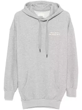 Толстовка с капюшоном ISABEL MARANT Solena, серый