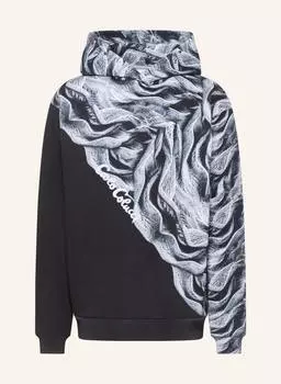 Толстовка с капюшоном - искусственный трикотаж драккио Carlo Colucci, черный