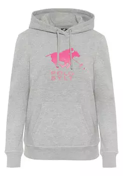 Толстовка с капюшоном из чистого льна Polo Sylt, серый