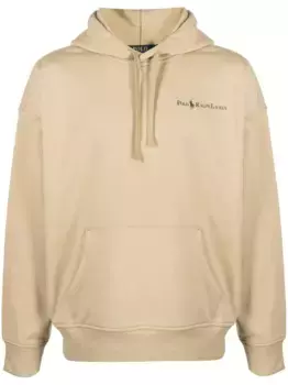 Толстовка с капюшоном из джерси с логотипом POLO RALPH LAUREN, нейтральный