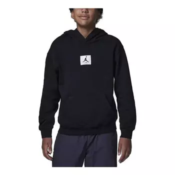 Толстовка с капюшоном из флиса Air Jordan, черный